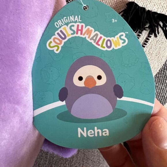 NWT Neha the Purple Dodo Bird Squishmallows 11” - Picture 5 of 7